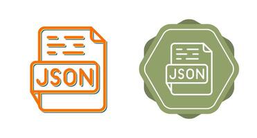 JSON Vector Icon