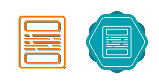 Document Vector Icon