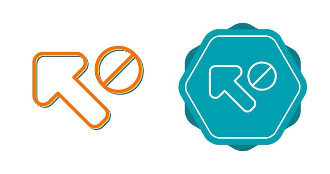 icono de vector de cursor