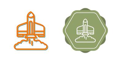 Rocket Launch Vector Icon