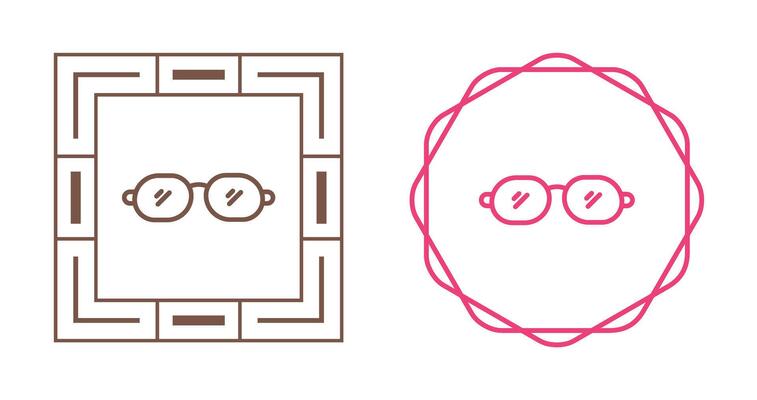 Eyeglasses Vector Icon