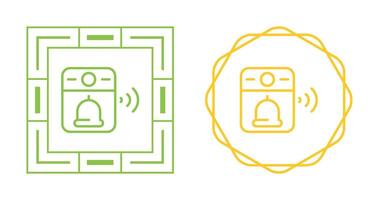 vídeo timbre de la puerta vector icono