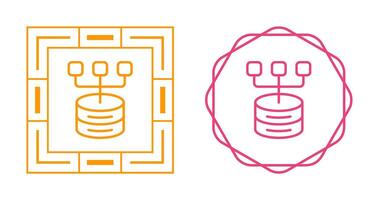 Data Modeling Vector Icon