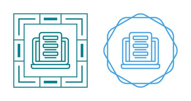 Feedback Form Vector Icon