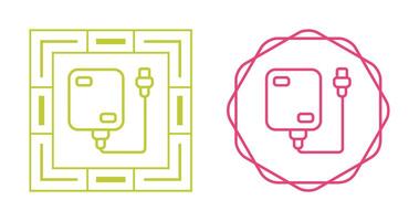 portátil difícil conducir vector icono