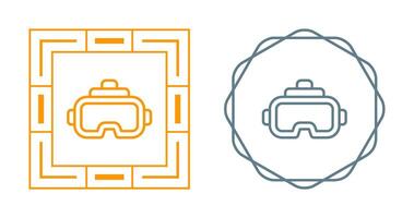 Virtual Reality Headset Vector Icon