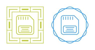 Memory Card Vector Icon