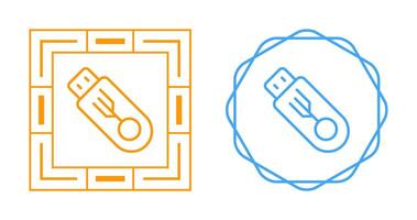 USB Flash Drive Vector Icon