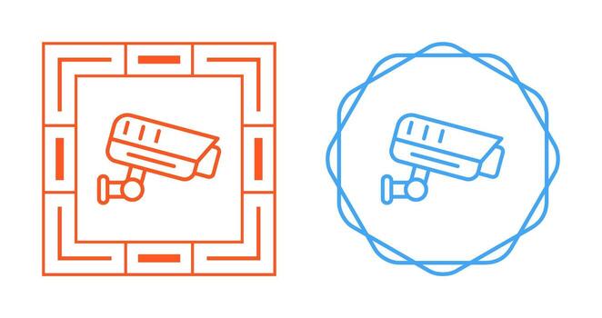 Security Camera Vector Icon