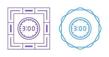 Clock Vector Icon