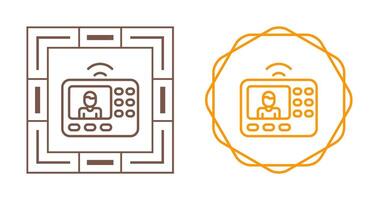 Intercom System Vector Icon