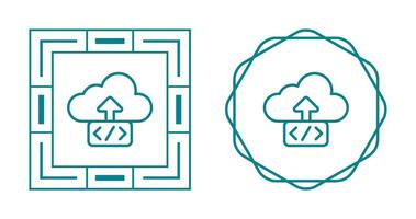 Cloud Deployment Vector Icon