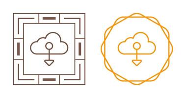 Cloud Native Vector Icon