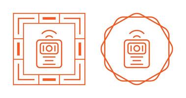 inalámbrico intercomunicador vector icono