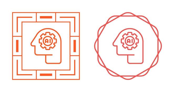 Artificial Intelligence Vector Icon