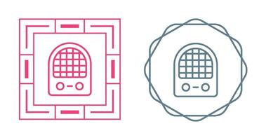 Portable heater Vector Icon