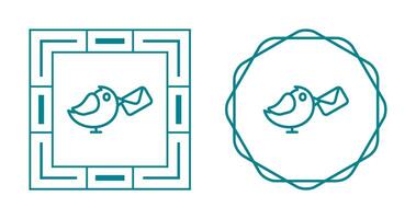 Carrier Pigeon Vector Icon