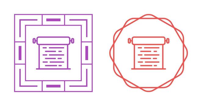Scroll Vector Icon