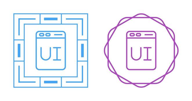 User Interface Design Vector Icon