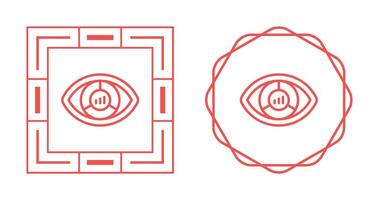 icono de vector de visualización de datos