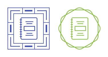 Notebook Vector Icon