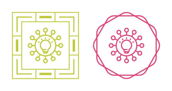 Mind Map Vector Icon