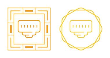 Ethernet Port Vector Icon