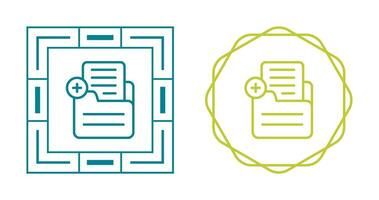 Document Add Vector Icon