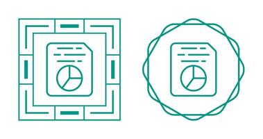 Document Insert Diagram Vector Icon