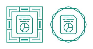 Document Insert Diagram Vector Icon