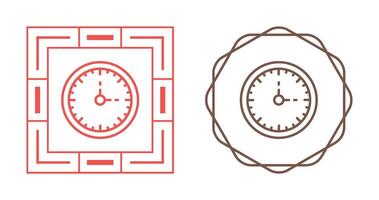 Clock Three Vector Icon