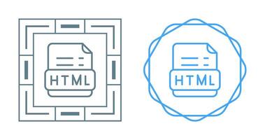 Html Vector Icon