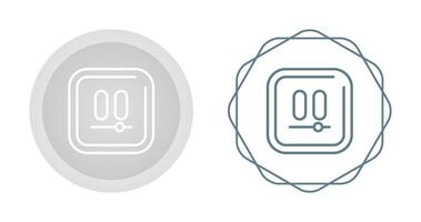 Video Pause Square Vector Icon