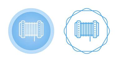 cable carrete vector icono