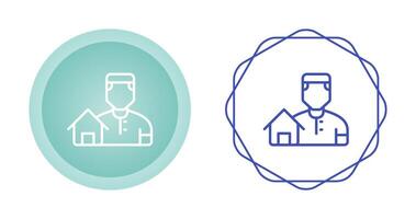 House Owner Vector Icon
