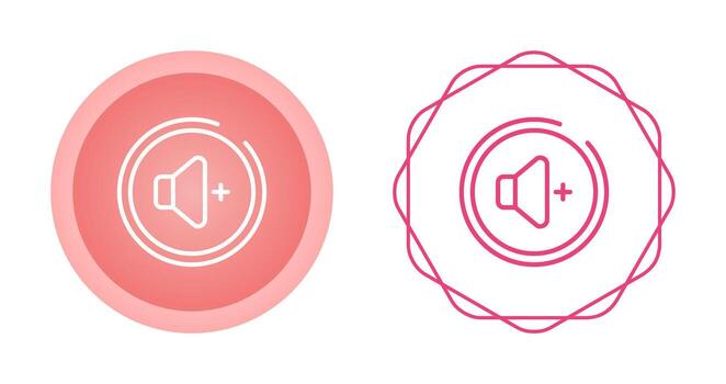 Volume Up Button Vector Icon