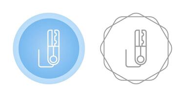 Grounding Clamp Vector Icon