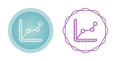 Line Chart Vector Icon