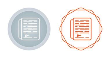 Signature Vector Icon