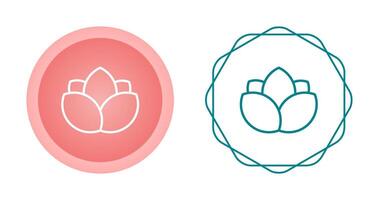 Lotus flower Vector Icon