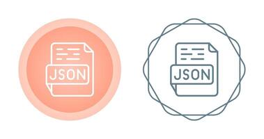 JSON Vector Icon