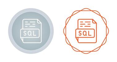 SQL Vector Icon