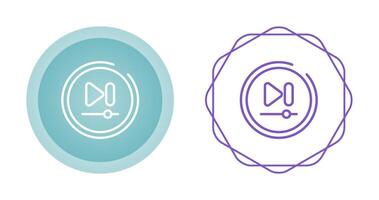 Video Next Track Button Vector Icon
