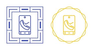 Call Recived Vector Icon
