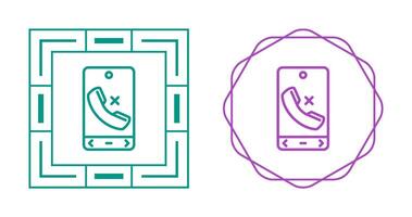Missed Call Vector Icon