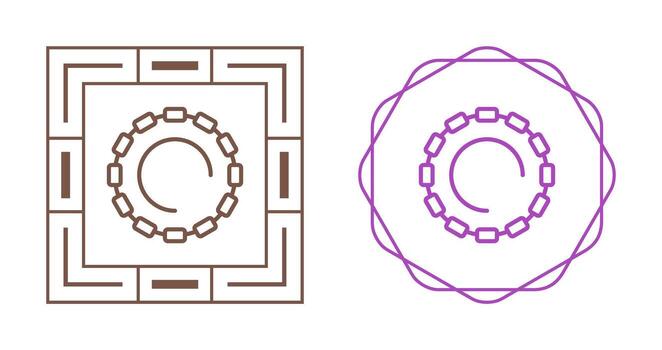 selección vector icono