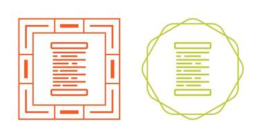 Right Alignment Vector Icon