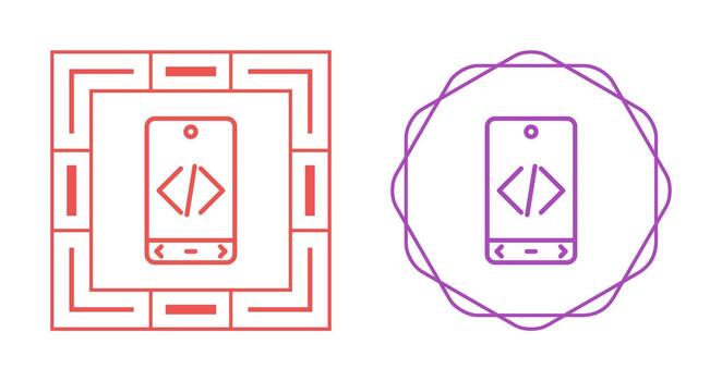 desarrollar icono de vector