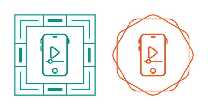 icono de vector móvil