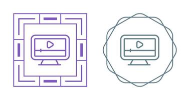 Computer Vector Icon